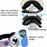 SNOWLEDGE HB-197B Sports Magnetic Ski Goggles Boardless Double Layer Anti-Fog Ski Glasses Skiing Gear - Blue - 3