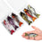 3Pcs 10cm 15g Fishing Lures Set Multi-Jointed Crankbait Hard Bait Artificial Lure with Storage Box - B - 2
