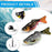 3Pcs 10cm 15g Fishing Lures Set Multi-Jointed Crankbait Hard Bait Artificial Lure with Storage Box - B - 4