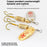 10Pcs Metal Fishing Lures Rotating Spoon Baits with Storage Box for Freshwater Saltwater - 3