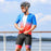 WEST BIKING YP0206173 Summer Breathable Cycling Jersey Reflective Short Sleeve Zipper Bike Top - S - 4