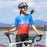 WEST BIKING YP0206173 Summer Breathable Cycling Jersey Reflective Short Sleeve Zipper Bike Top - S - 5