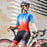 WEST BIKING YP0206173 Summer Breathable Cycling Jersey Reflective Short Sleeve Zipper Bike Top - S - 6