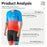 WEST BIKING YP0207128 For Men / Women Summer Breathable Mesh Back Cycling Bib Short Pants - Men S - 4