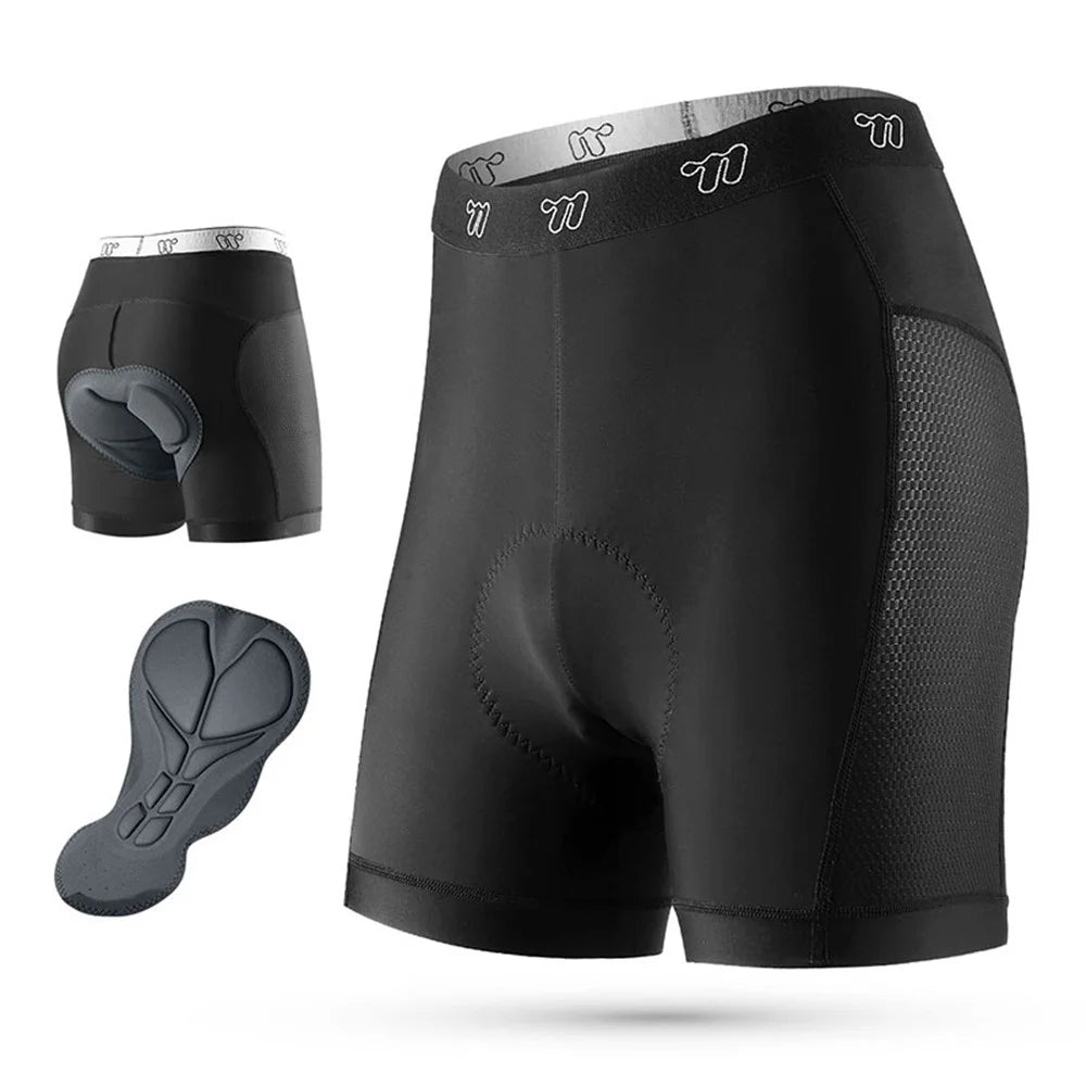 WEST BIKING YP0208060 Women Breathable Cycling Shorts with Built-In Sponge Cushion - XS - 1