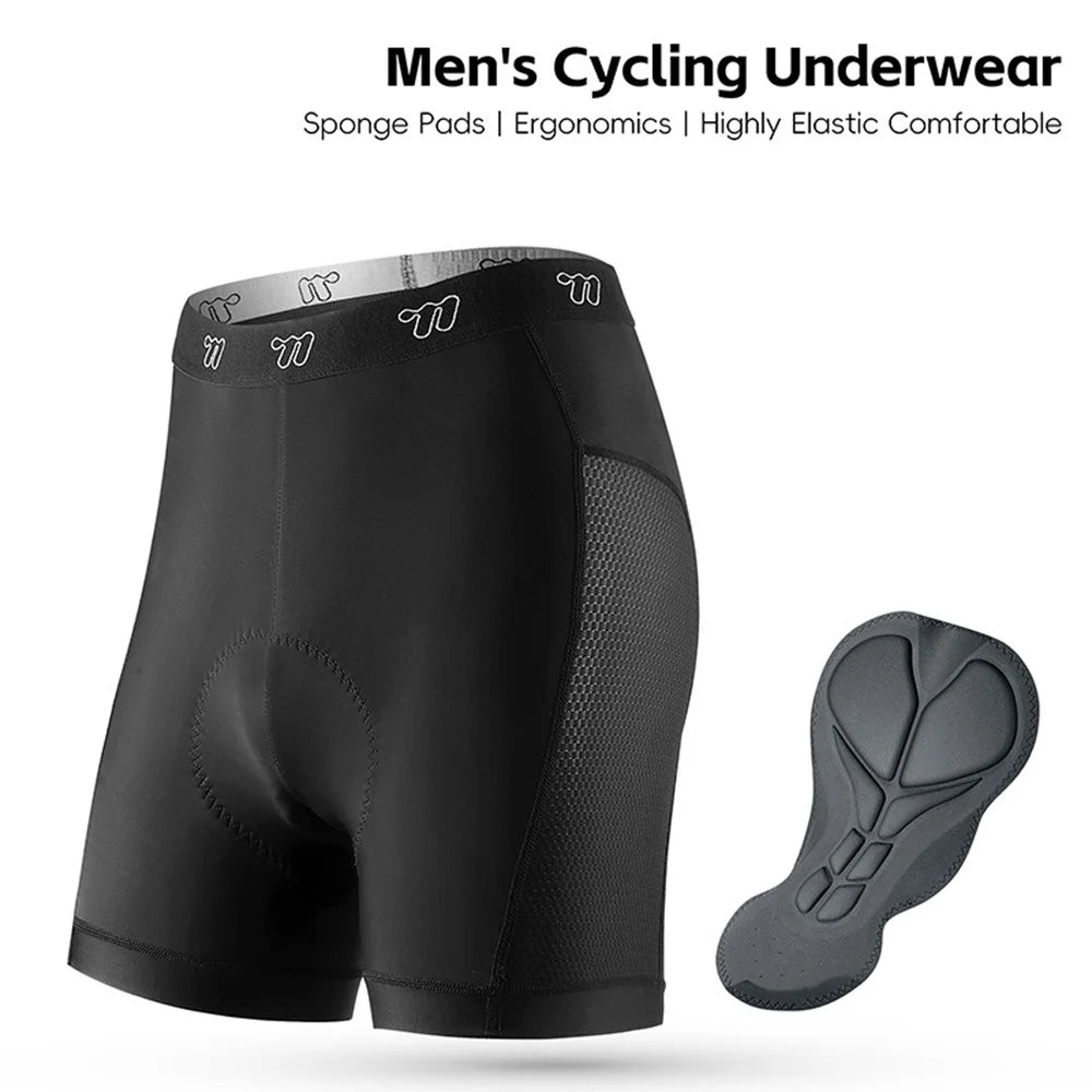 WEST BIKING YP0208060 Women Breathable Cycling Shorts with Built-In Sponge Cushion - XS - 5