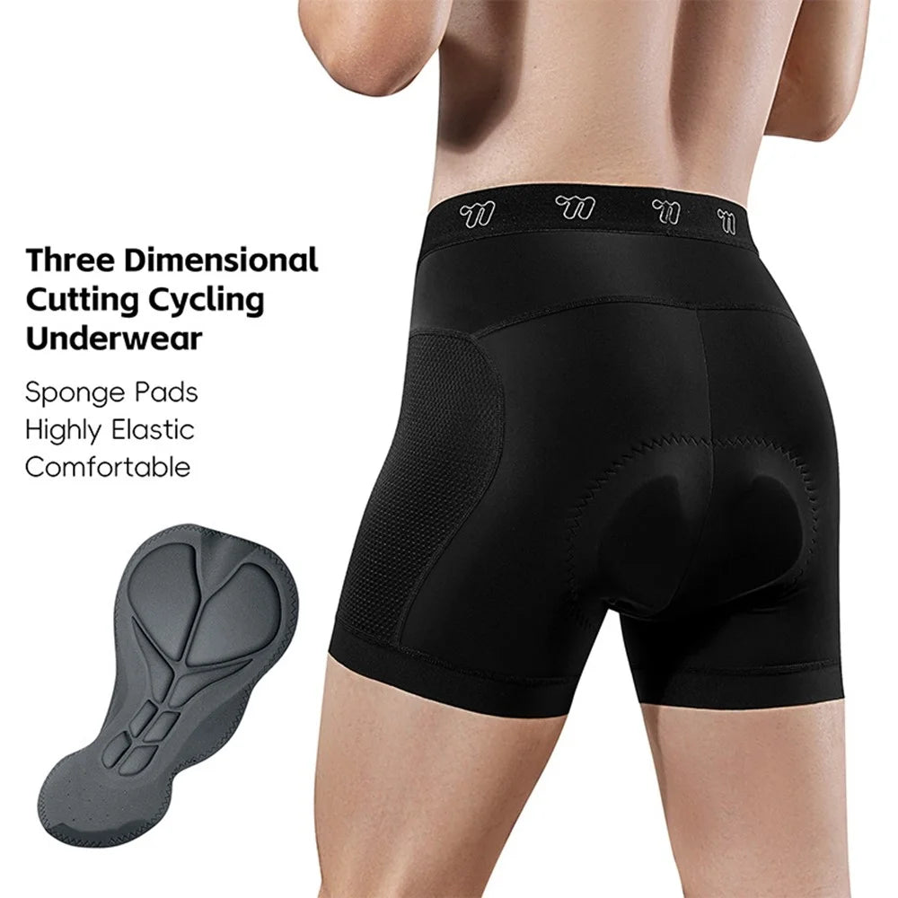 WEST BIKING YP0208060 Women Breathable Cycling Shorts with Built-In Sponge Cushion - XS - 6