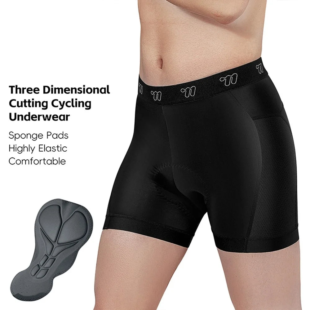 WEST BIKING YP0208060 Women Breathable Cycling Shorts with Built-In Sponge Cushion - XS - 7