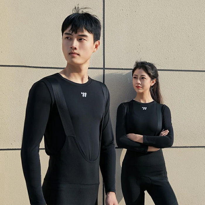 WEST BIKING YP0202339 Cycling Base Layer Top Long Sleeve Warm Sports Undershirt - Men / S - 7