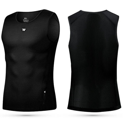 WEST BIKING YP0209024 Mountain Bike Cycling Vest Quick Drying Sleeveless Top Size XS / S - Black - 1