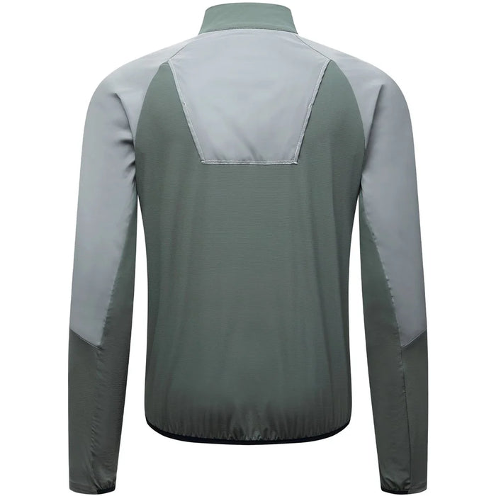 WOSAWE Spring Summer Cycling Jacket Bike Windproof Water Resistant Reflective Climbing Night Running Jacket, Asian 3XL / EU 2XL - Green - 3