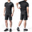 ROCKBROS RK2025-K Summer Cycling Shorts Men Padded Road Bike Casual Sports Short Pants - Black S (EU / XS) - 4
