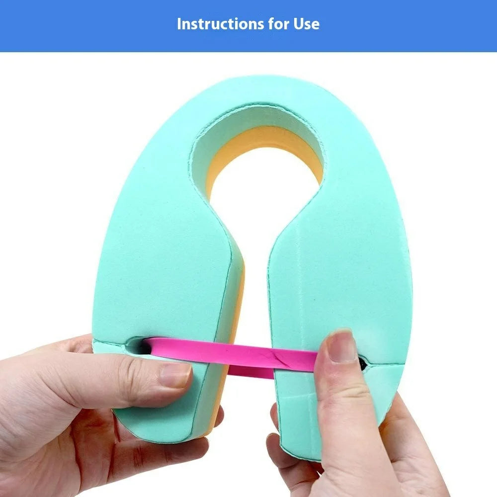 LXSBQ 1 Pair Children Swimming Arm Ring Thicken EVA Pool Swim Floats - 3