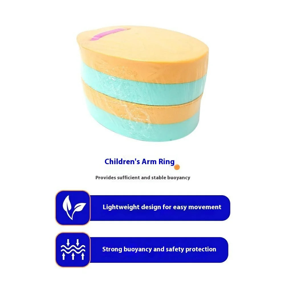 LXSBQ 1 Pair Children Swimming Arm Ring Thicken EVA Pool Swim Floats - 4