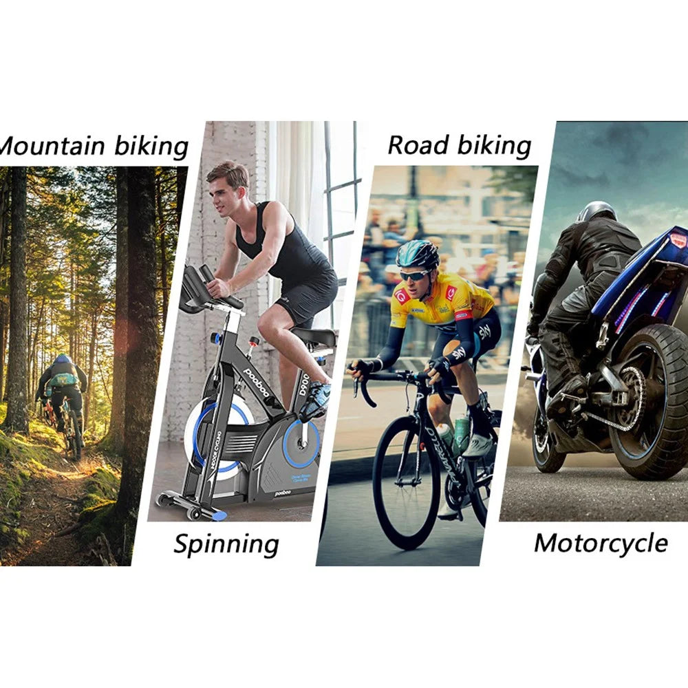 Men Cycling Shorts Padded Underwear Breathable Silicone Cushion Bike Riding Short Pants - Sapphire / M - 5