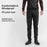 ROCKBROS 20420033 Windproof PU Autumn Winter Cycling Pants 3D Ergonomic Fleece Thermal Bicycle Pants for Outdoor Cycling - Black  /  S - 4