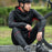 ROCKBROS ZH038033 Outdoor Cycling Clothing Set Long Sleeved Bicycle Jersey and Pants Kits with Reflective Strips for Autumn Winter - S - 2