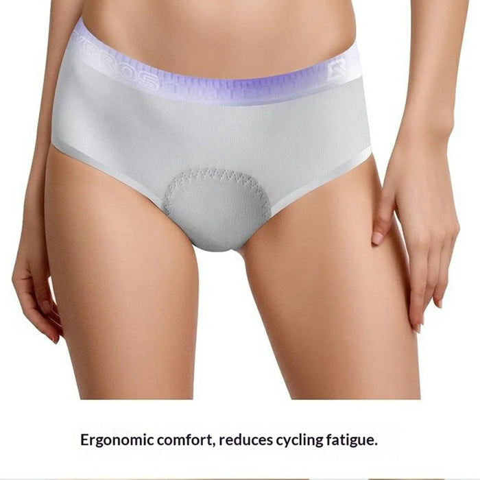 ROCKBROS YDNK002 20210011 3D Ventilation Women Cycling Underwear High Elastic Padded Bike Shorts Shock-Absorbing for Mountain  /  Road Bike - Grey  /  S - 3