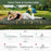 Camping Sleeping Pad with Foot Pump Inflatable Mat Connectable Outdoor Waterproof Bed 195 x 66 x 12CM - Navy Blue - 7