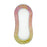 PVC Inflatable Pool Float Lounger with Mesh Glitter Sequins Design Portable Foldable Beach Chair - Orange+Pink - 7