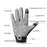 ROCKBROS S209 One Pair Windproof Touch Screen Gloves Shock-absorbing Full Finger Biking Gloves - Size: S - 3