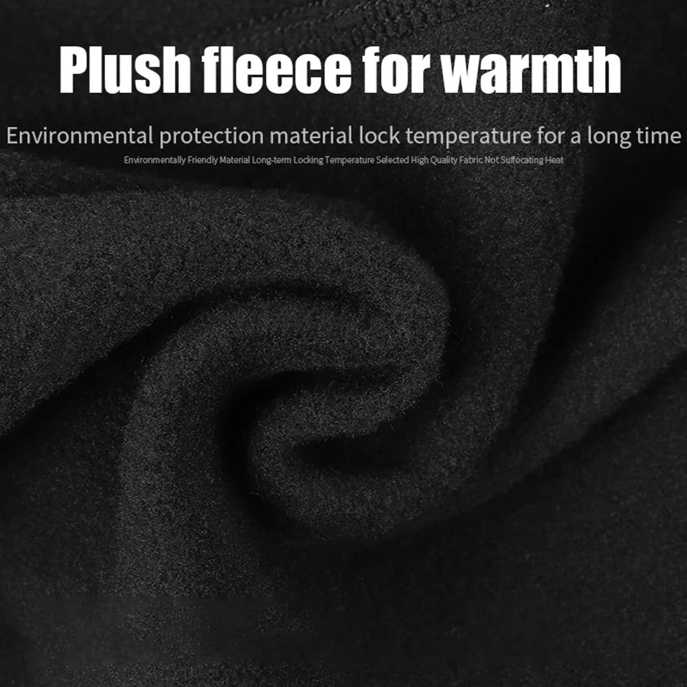 WEST BIKING Motorcycle Cycling Bike Face Mask Neck Warmer Hiking Skateboard Windproof Balaclava - Black - 4