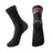 ROCKBROS 490068001 Breathable Cycling Socks Anti Bacterial Mid Calf Socks for Road Mountain Bike - Black/M - 1