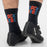 ROCKBROS 490068001 Breathable Cycling Socks Anti Bacterial Mid Calf Socks for Road Mountain Bike - Black/M - 4