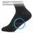 ROCKBROS 490068001 Breathable Cycling Socks Anti Bacterial Mid Calf Socks for Road Mountain Bike - Black/M - 5
