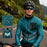 WOSAWE BL218 Waterproof Cycling Jersey Long Sleeve Reflective Jacket for Men Women Bike Riding - Green/Asian L/European M - 4