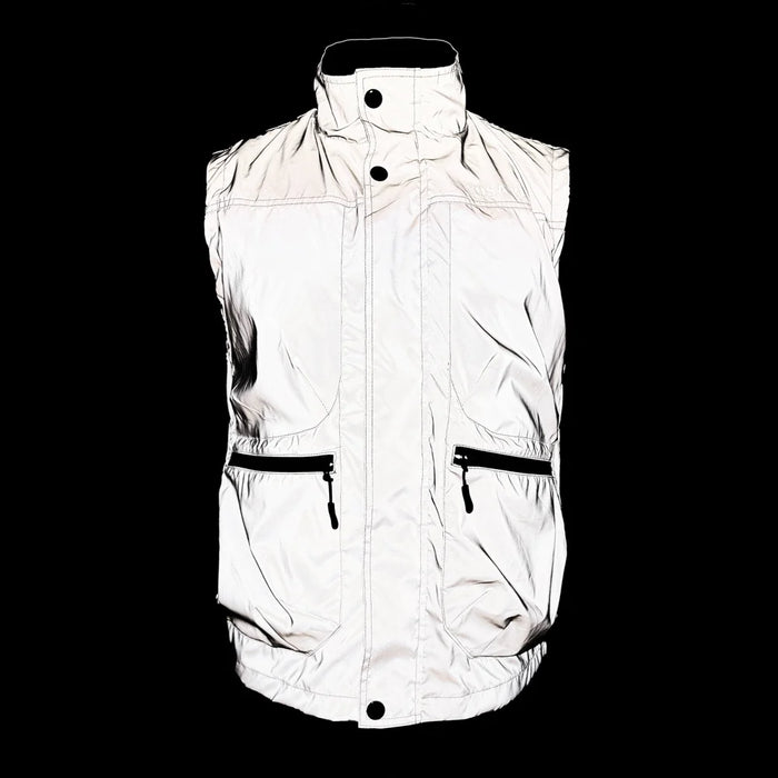 WOSAWE BD260 Cycling Reflective Vest Waterproof Sleeveless Jacket for Road Bike Night Running - BD260/S |Asian M/European S - 5