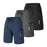 WOSAWE BD129 Summer Cycling Shorts Road Mountain Bike Quick Dry Breathable Shorts with Pockets for Riding (without Cushion) - BD129/B Black | Asian M/European S - 7