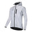 WOSAWE Reflective Cycling Jacket Waterproof Windproof Long Sleeve Hooded Coat for Men Women - BL210 Silver | Asia Size M / EU Size S - 2