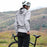 WOSAWE Reflective Cycling Jacket Waterproof Windproof Long Sleeve Hooded Coat for Men Women - BL210 Silver | Asia Size M / EU Size S - 7