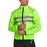 WOSAWE BL225 Men Cycling Jacket Reflective Hooded Long Sleeve Coat with Rear Zipper Pocket for Mountain Road Bike - BL225/G Green | Asian L/European M - 2