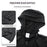 WOSAWE Cycling Jacket Lightweight Waterproof Multi-Pocket Hooded Coat for Road Bike Riding - BL245/B Black | Asian L / European M - 5