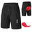 WOSAWE BD119 Reflective Summer Cycling Shorts 4D Padded MTB Road Bike Shorts for Men Women - BD119/B Black | Asian M/European S - 1