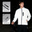 WOSAWE Fully Reflective Cycling Jacket Windproof Waterproof Turtleneck Coat for Night Running Biking - BL220 Asian M/European S - 6