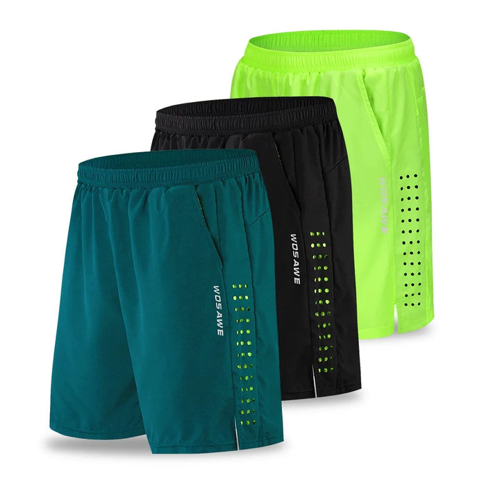 WOSAWE BL113 Quick Dry Breathable Mountain Bike Cycling Shorts 3D Silicone Padded Shorts for MTB - BL113 Black | Asian L/European M - 5
