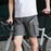 WOSAWE BD152 Men Cycling Shorts Quick Dry Breathable Hiking Pants for Mountain Road Bike - BD152/B Black (Without Cushion) | Asian M/EU S - 3