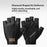 ROCKBROS 16220061 S427 Half Finger Cycling Gloves Shockproof Breathable Lightweight for Road Mountain Bike - Black | S - 3