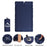 WIDESEA WSCM-005 Outdoor Camping Double Person Inflatable Mattress Folding Air Bed Picnic Pillow Blanket with Air Bag - Navy Blue - 3