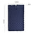 WIDESEA WSCM-005 Outdoor Camping Double Person Inflatable Mattress Folding Air Bed Picnic Pillow Blanket with Air Bag - Navy Blue - 7