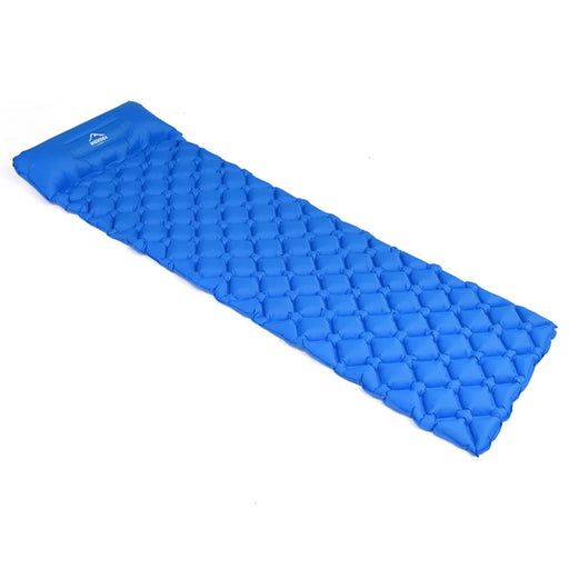 WIDESEA WSCM-001 Outdoor Camping Hiking Ultralight Inflatable Mattress Pillow Mat Sleeping Mat Cushion Bed - Blue - 1