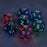SZ-01 7Pcs / Set LED Luminous Dice Set Polyhedron Rechargeable Dice Set Games Party Dices - 5