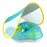 SWIMBOBO Inflatable Baby Swimming Ring Infant Float Lying Swimming Trainer with Sunshade - S - 1