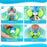 SWIMBOBO Inflatable Baby Swimming Ring Infant Float Lying Swimming Trainer with Sunshade - S - 4