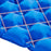 40D Nylon+TPU Moisture-proof Sleeping Mat Foot Press-type Inflation Air Mattress Camping Tent Pad - Sapphire - 4