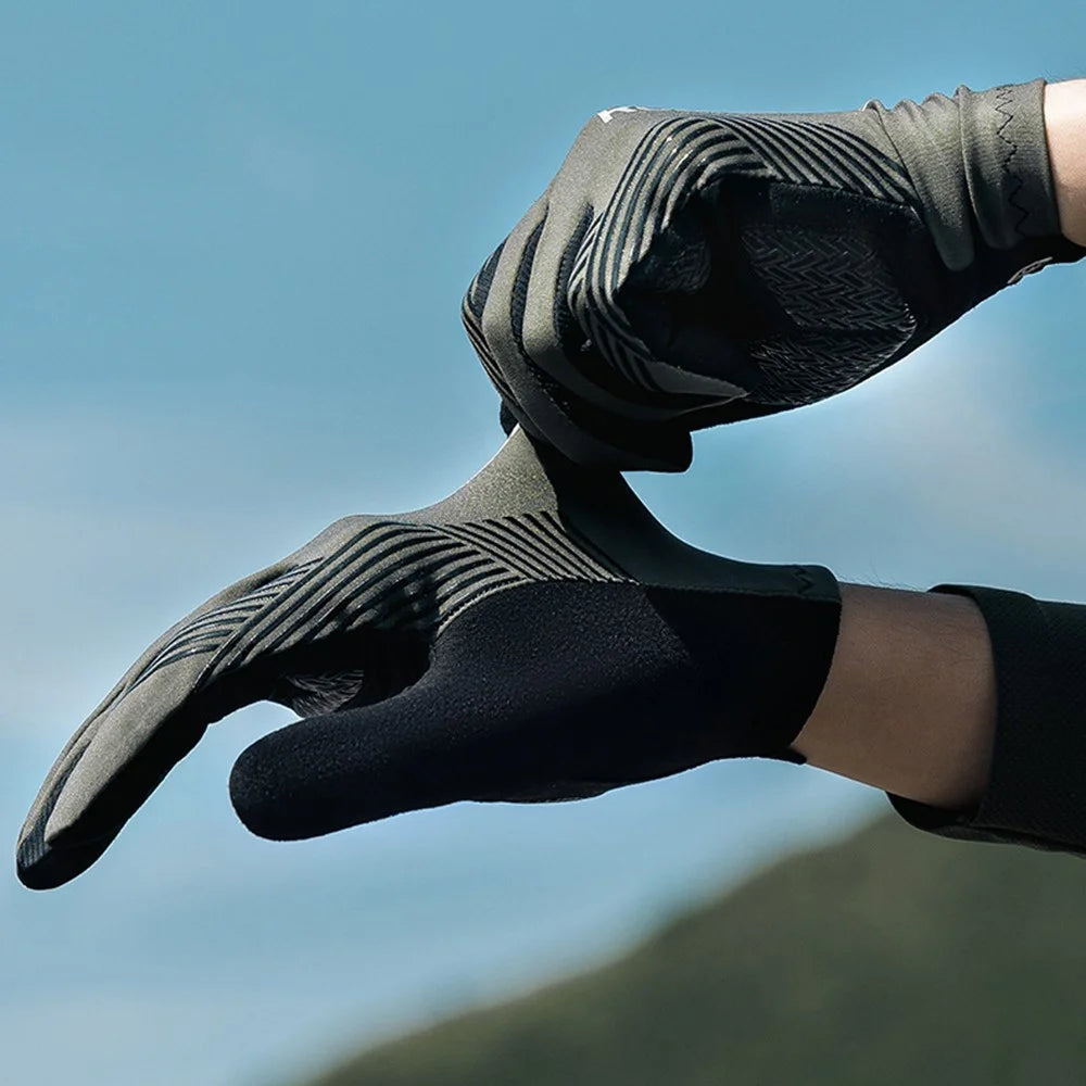 ROCKBROS S310 Cycling Gloves Touch Screen Bike Full Finger Gloves Non-slip SBR MTB Bicycle Gloves - S - 5