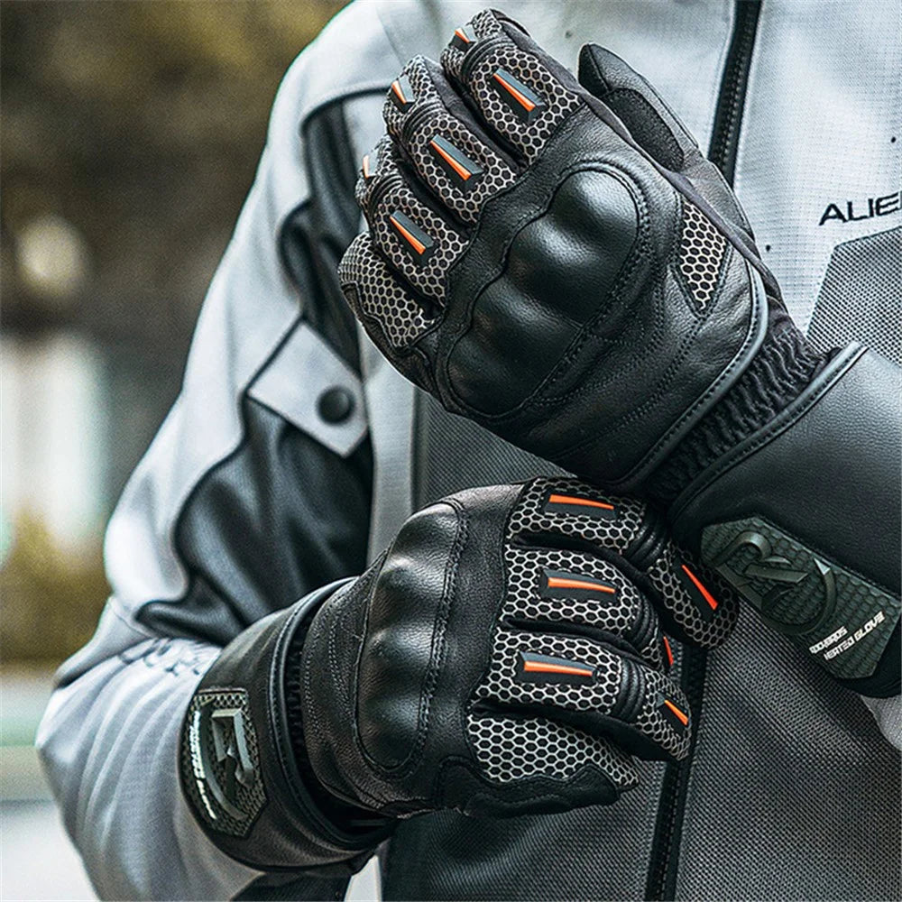 ROCKBROS Cycling Gloves Full Finger Non-slip Cycling Gloves Winter Thermal Warm Riding Gloves - S - 4